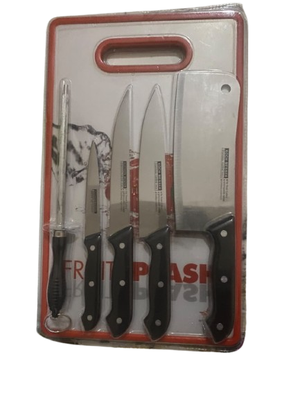 Chopping Board & Knives Set
